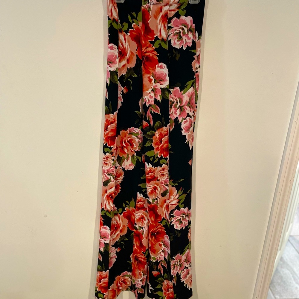 High waisted flare pants